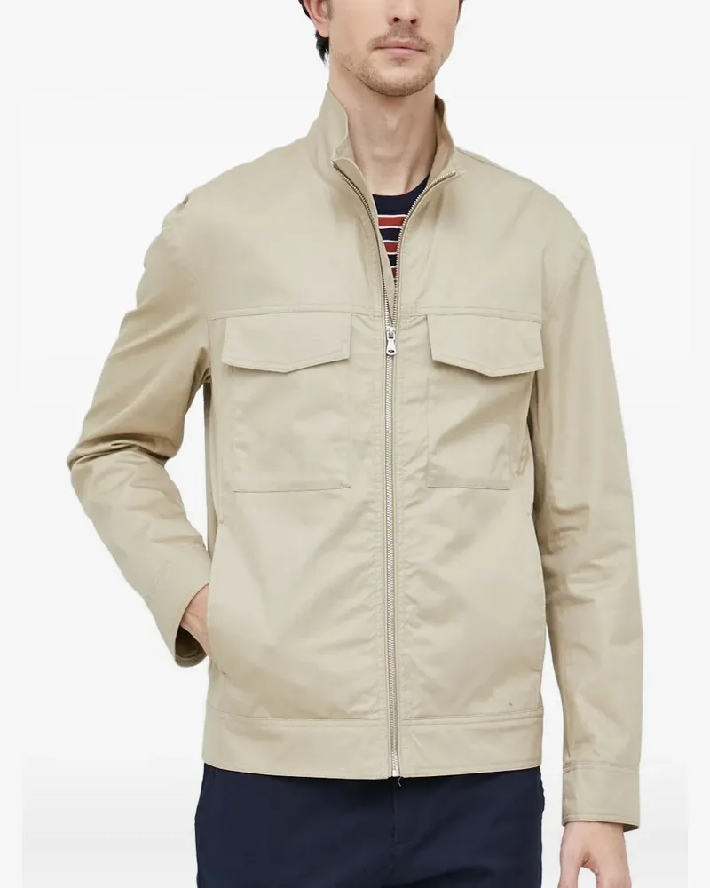 Sisley Jacke mit Klappentasche - Nude Nude