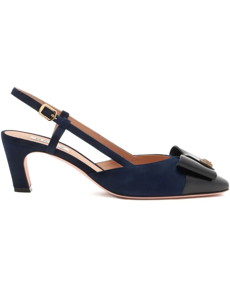 Bally B-Bow Slingback-Pumps 55mm - Blau Blau