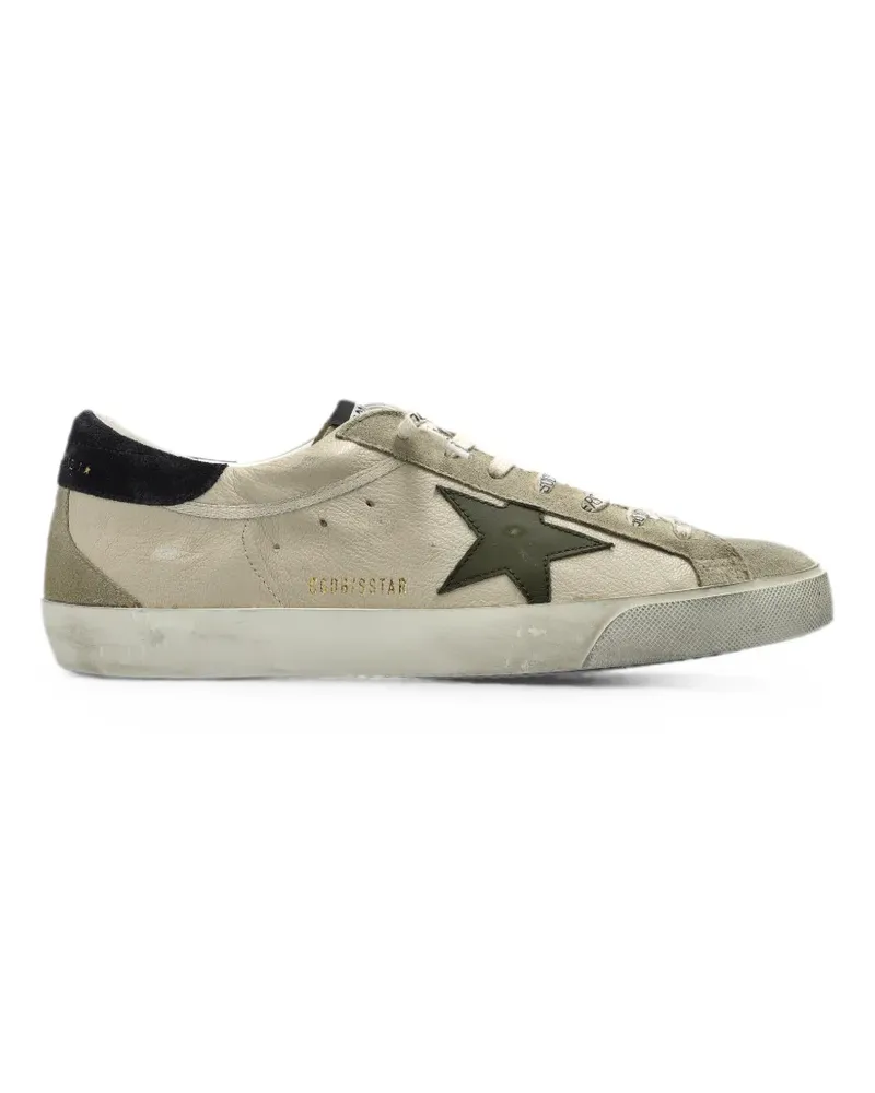 Golden Goose Super-Star distressed-effect sneakers - Nude Nude