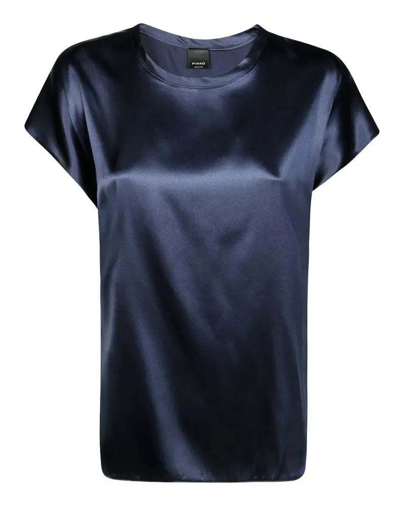 Pinko Farida satin-effect blouse - Blau Blau