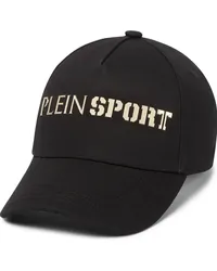 Philipp Plein Baseballkappe mit Logo-Print Schwarz