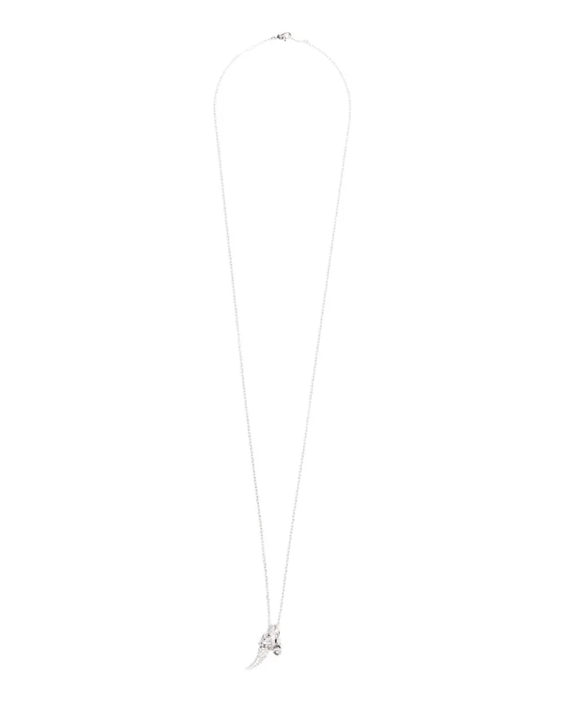 Vivienne Westwood Ernest Orb-motif pendant necklace - Silber Silber