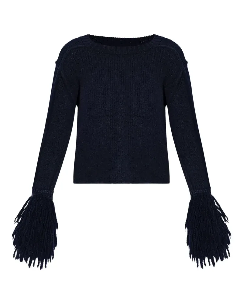 Etro Oberteil mit Fransen - Blau Blau