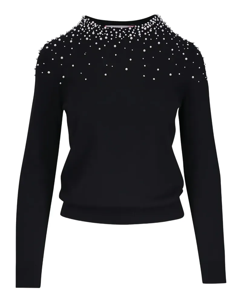 Carolina Herrera New York Pullover mit Perlen - Schwarz Schwarz