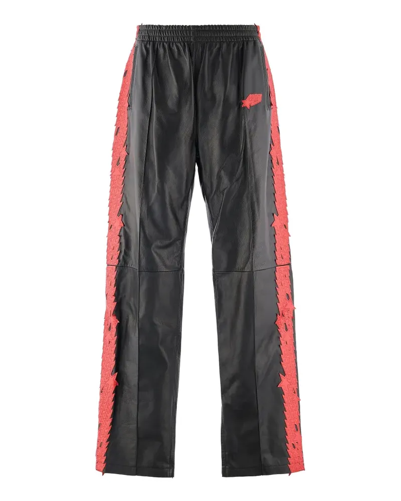 SAINT MXXXXXX x BAPE Jogginghose mit Stern-Patch - Schwarz Schwarz
