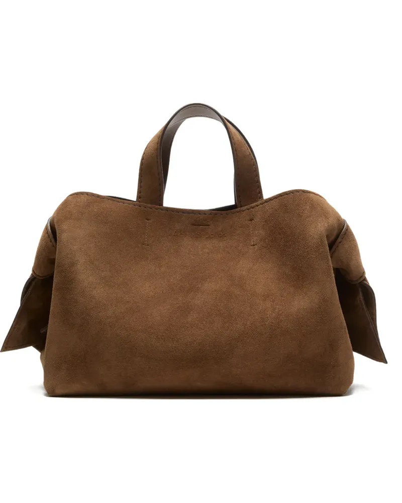 Acne Studios Musubi knot-detail tote bag - Braun Braun