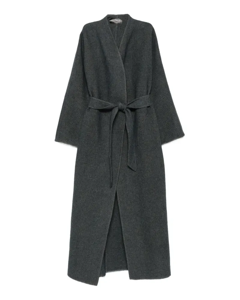 Cortana Noon Oversized-Mantel mit Schalkragen - Blau Blau