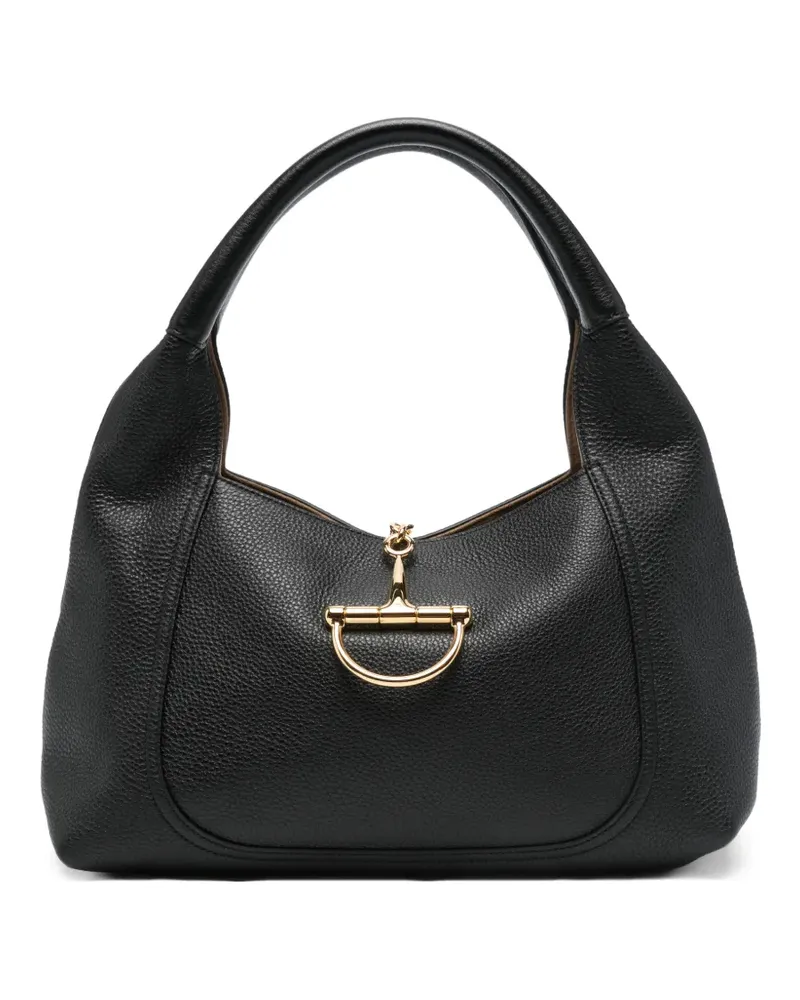 Gucci Tote Bag mit Horsebit-Detail - Schwarz Schwarz