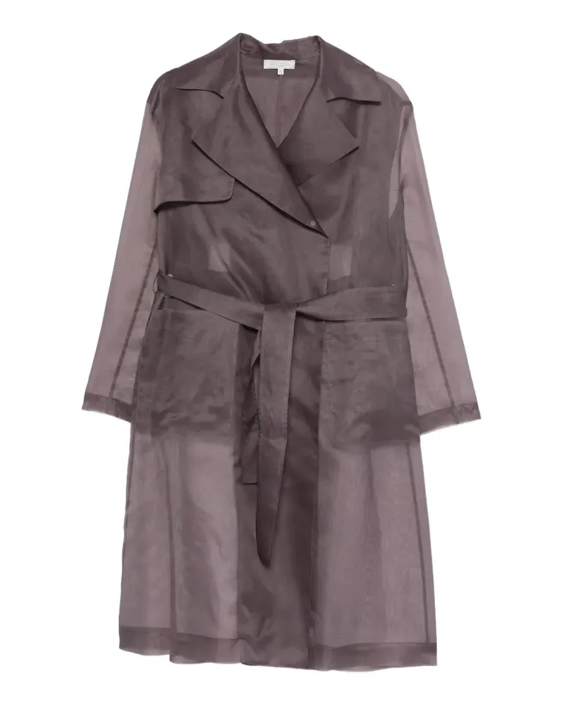 Antonelli Firenze Valmorea belted coat - Violett Violett