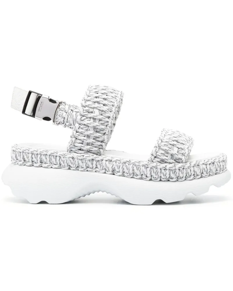 Moncler Gewebte Belay Sandalen - Grau Grau
