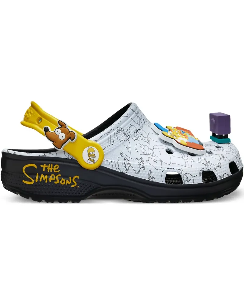 Crocs The Simpsons Intro Sequence" Classic Clog Sandalen - Weiß Weiß