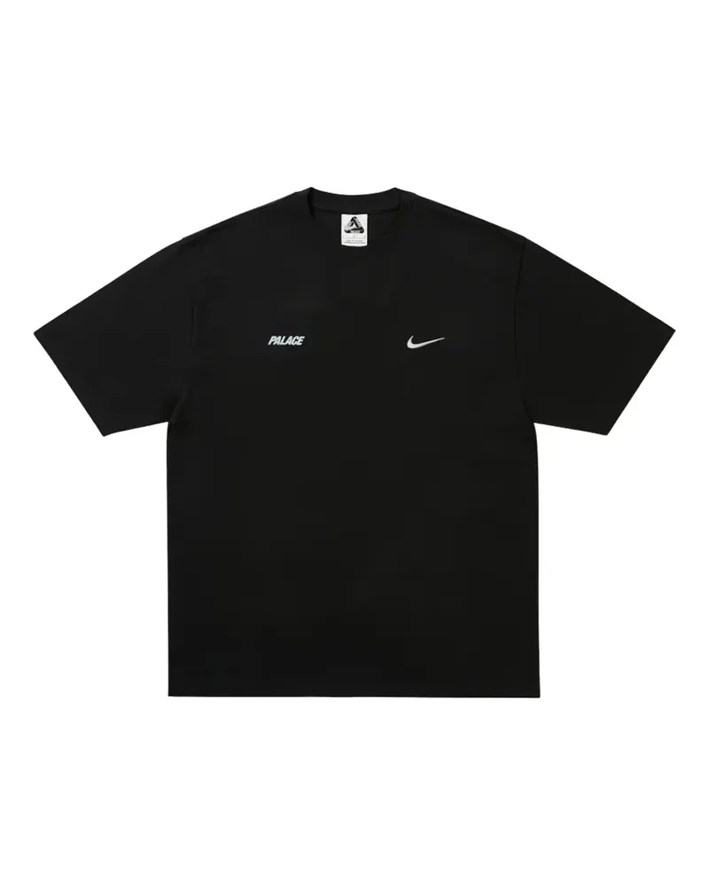 PALACE x Nike Swoosh logo-print T-shirt - Schwarz Schwarz