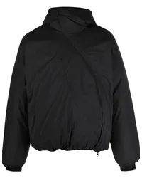 Post Archive Faction Asymmetrische Ripstop-Jacke Schwarz