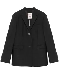 Semicouture Blazer mit Cut-Out Grau