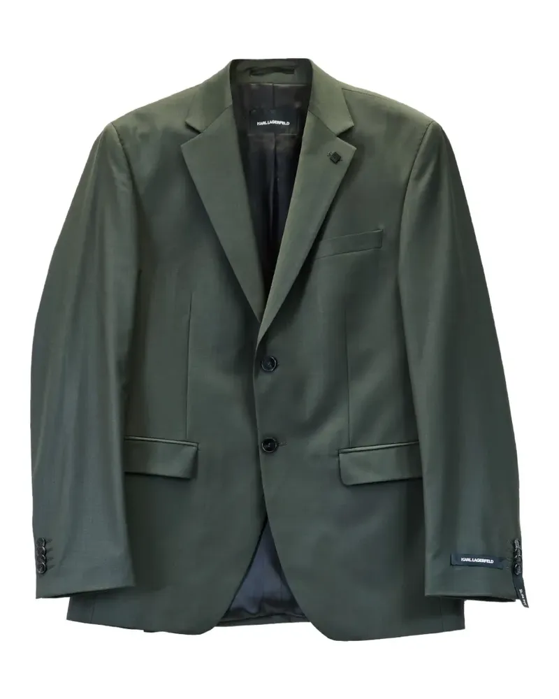 Karl Lagerfeld Clever Blazer mit fallendem Revers - Grün Grün