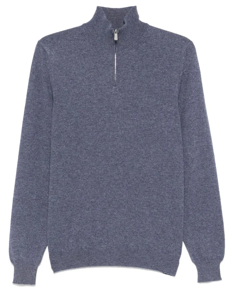Fedeli Favonio Pullover - Blau Blau