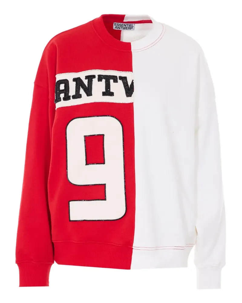 Essentiel sequin detail sweatshirt - Rot Rot