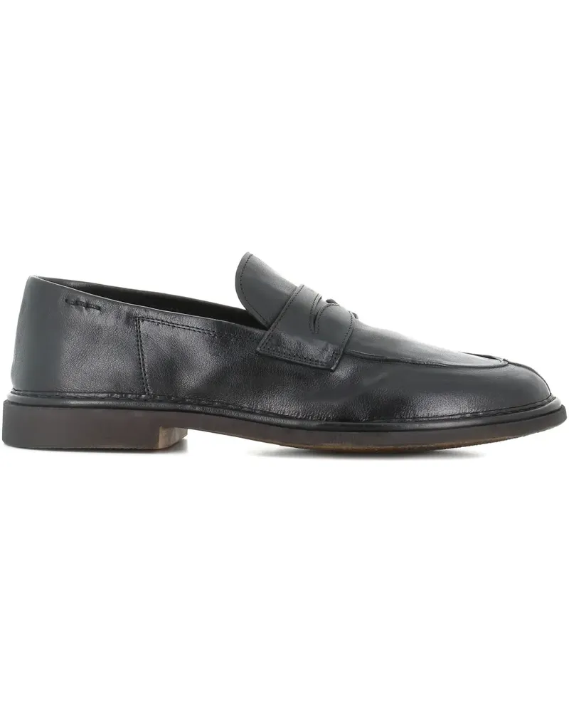 Alexander Hotto Klassische Penny-Loafer - Schwarz Schwarz