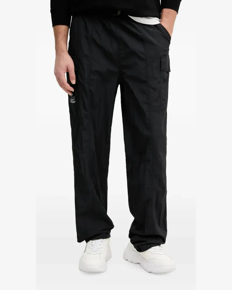 Alpha Industries Jogginghose mit Seitentaschen - Schwarz Schwarz