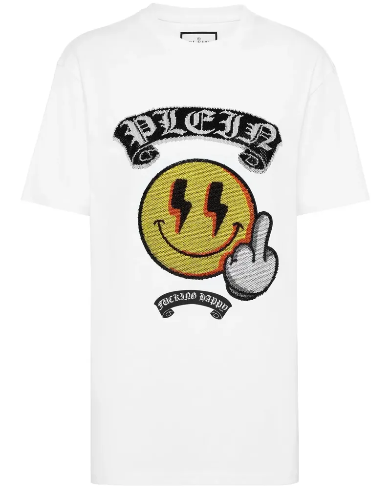 Philipp Plein Smile T-Shirt - Weiß Weiß