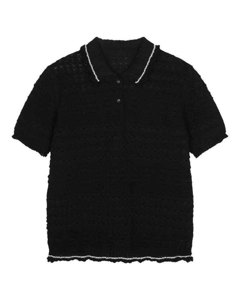 JNBY Artistic Poloshirt - Schwarz Schwarz