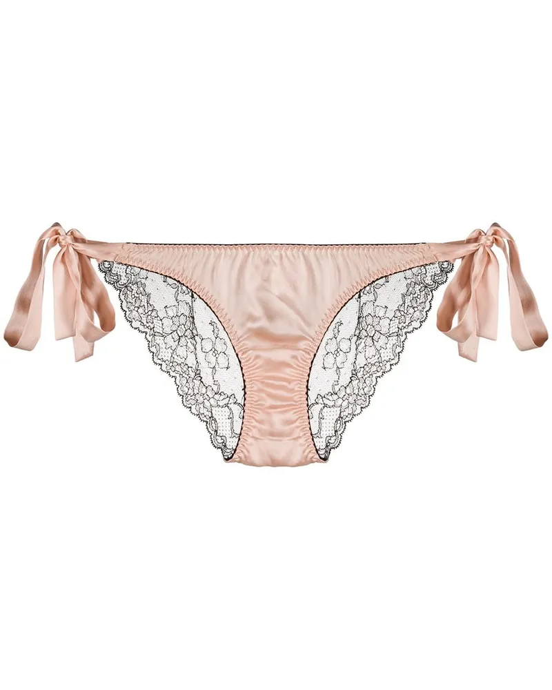 Gilda & Pearl Cherie Slip mit Schleifenverschluss - Rosa Rosa