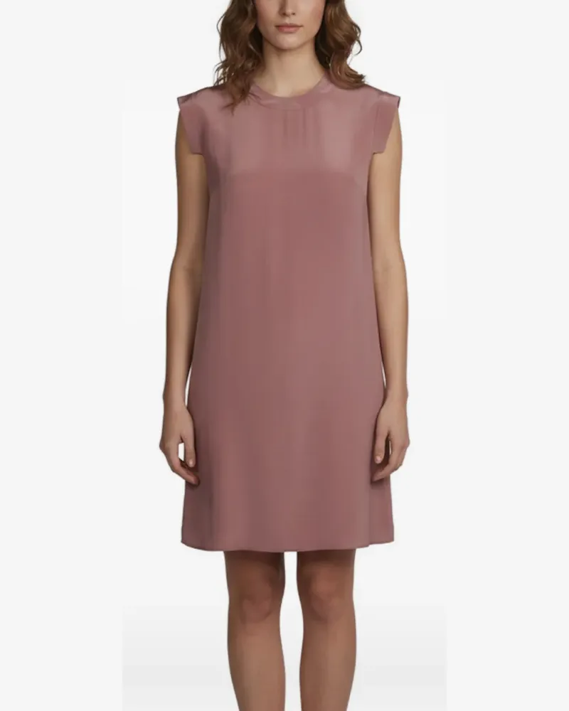AllSaints Tonya Minikleid aus Krepp - Violett Violett