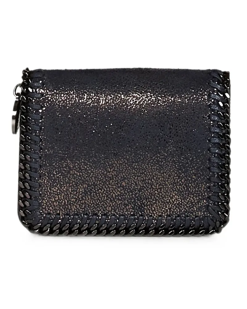 Stella McCartney Falabella chain-trim wallet - Blau Blau