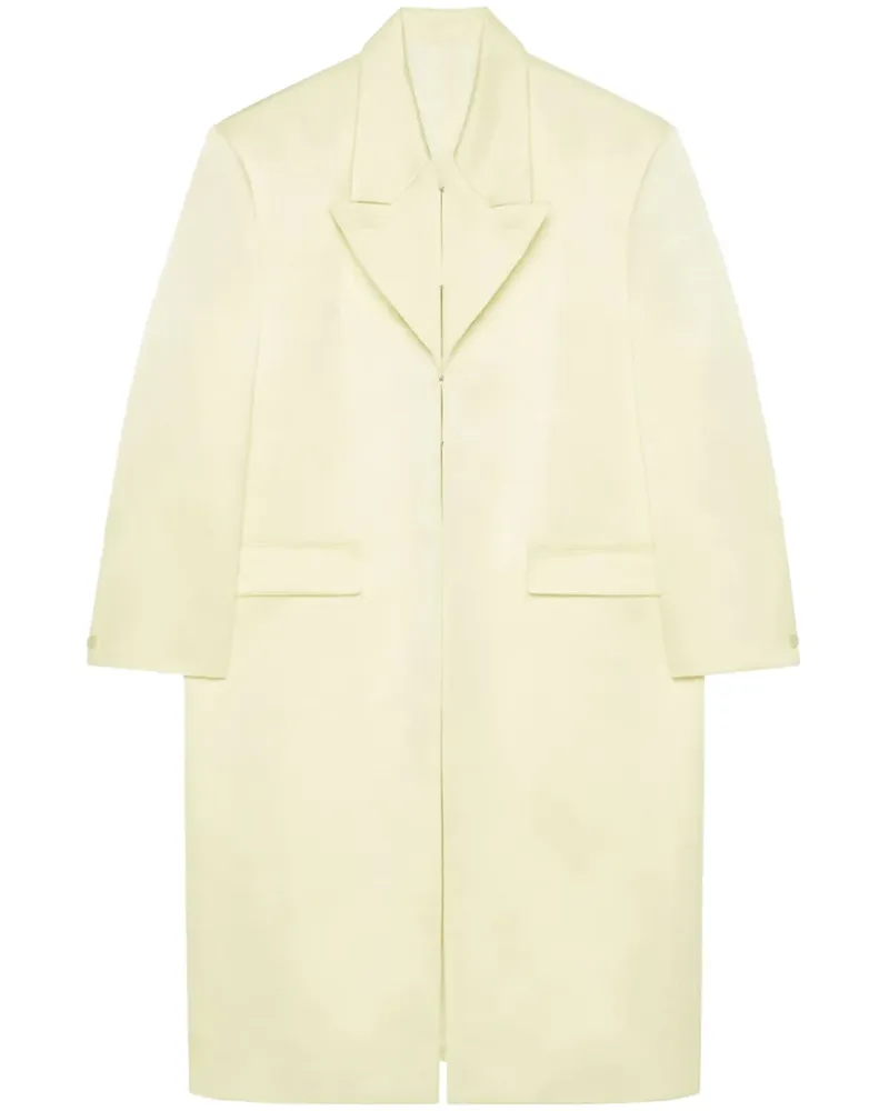 Givenchy Mantel aus Seidensatin - Gelb Gelb