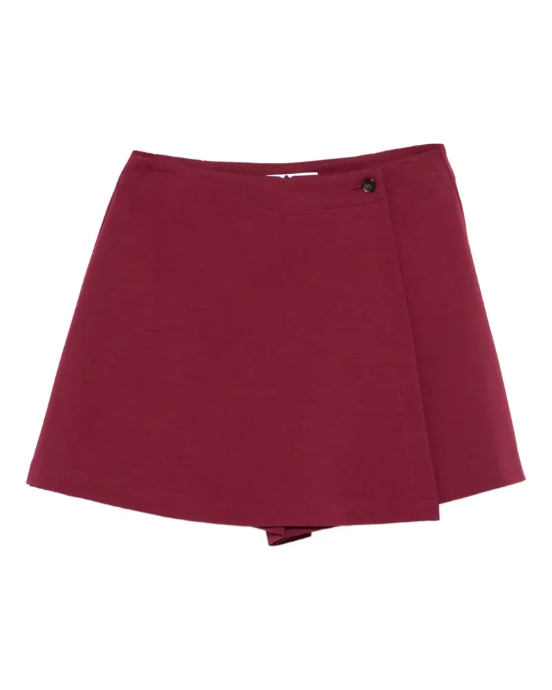 Manuel Ritz wrap-design shorts - Rot Rot