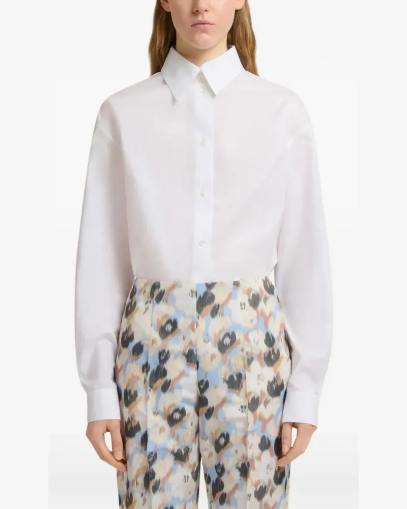 Marni Tapered-Hose mit Print - Nude Nude