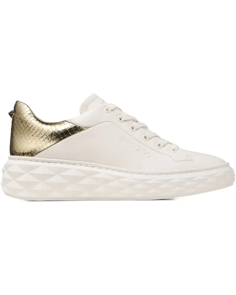 Jimmy Choo Diamond Maxi Sneakers - Weiß Weiß