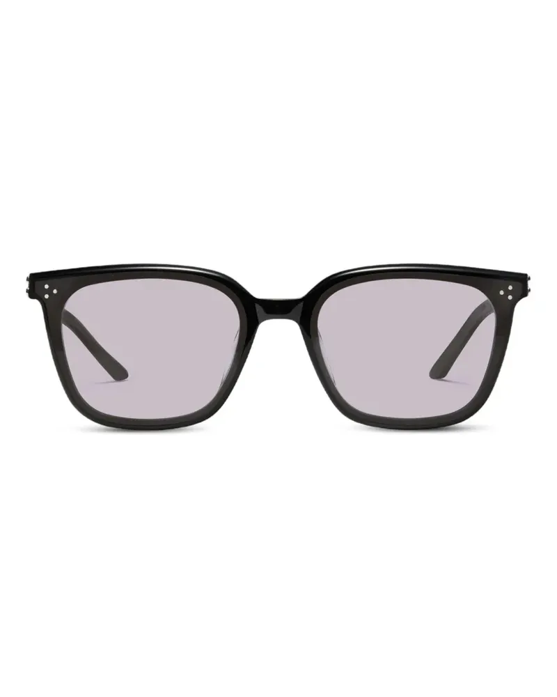 Gentle Monster Sonnenbrille mit eckigem Gestell - Schwarz Schwarz