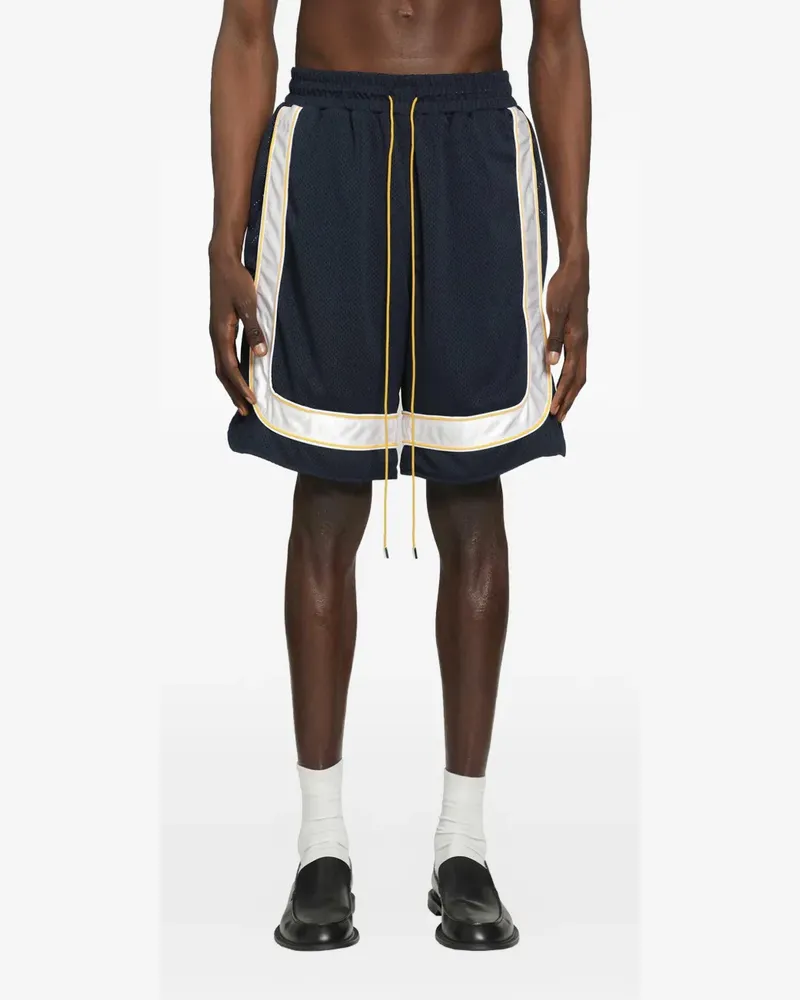 RHUDE mesh piping shorts - Blau Blau