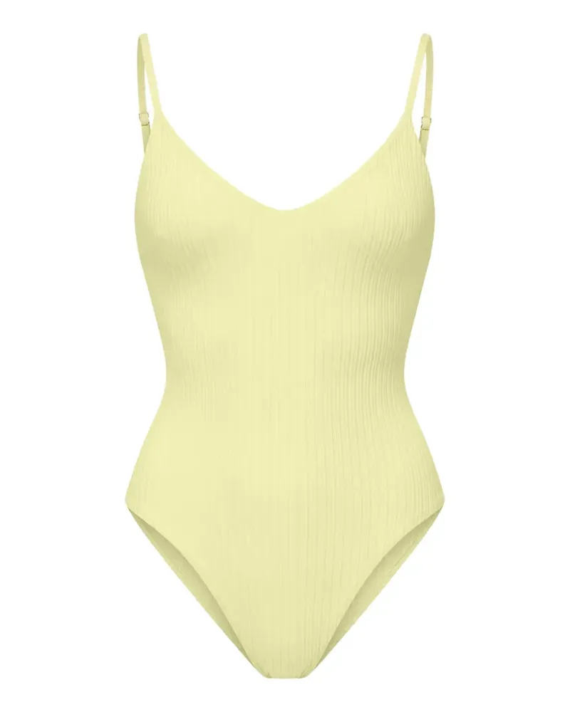 Rip Curl scoop-neck swimsuit - Gelb Gelb