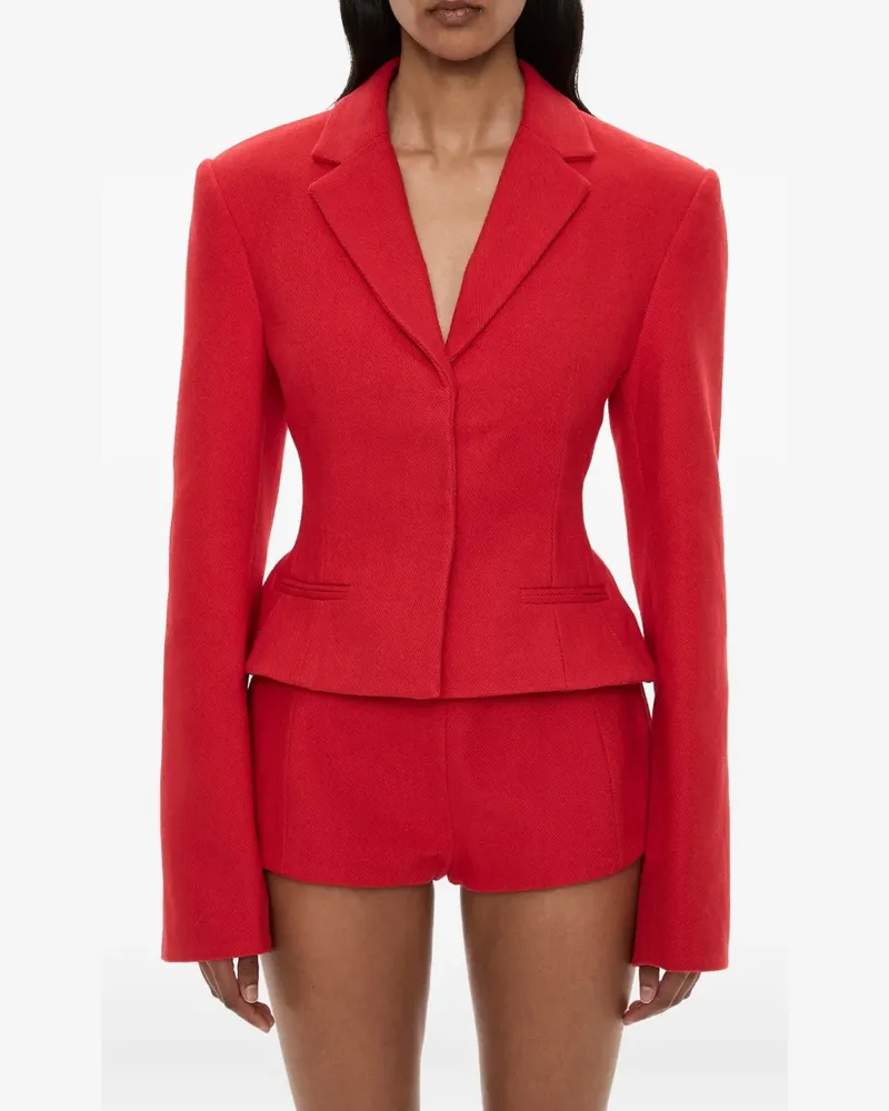 Christopher Esber Marnette tailored cropped blazer - Rot Rot