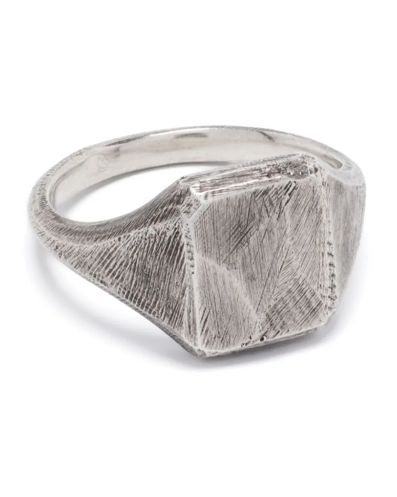 WERKSTATT:MÜNCHEN Skulpturaler Ring - Silber Silber