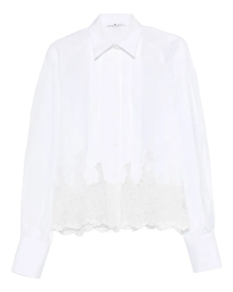 Ermanno Scervino Hemd aus Spitze - Weiß Weiß
