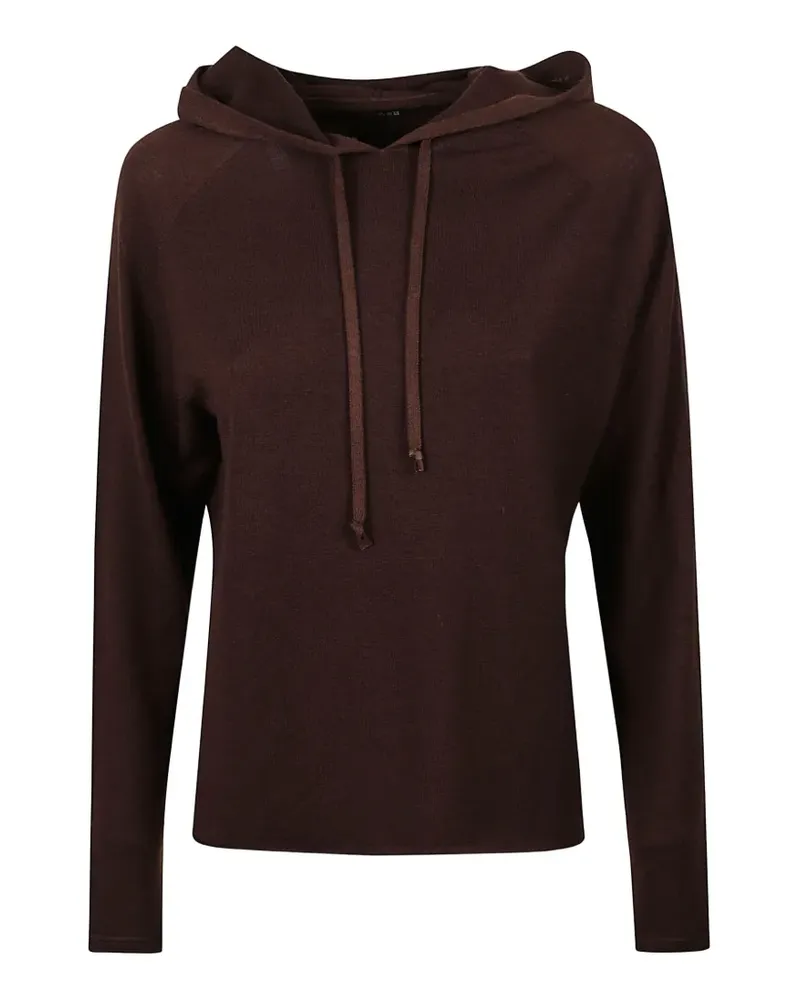 Majestic Hoodie mit Raglanärmeln mit Kordelzug - Braun Braun