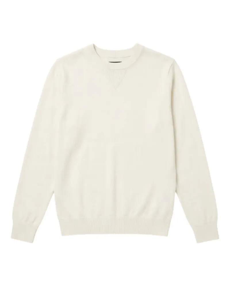 John Richmond Pullover mit gerippten Details - Nude Nude