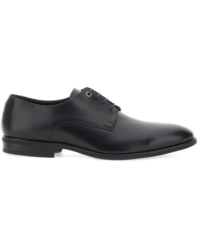 Carlo Pignatelli Derby-Schuhe aus Leder - Schwarz Schwarz