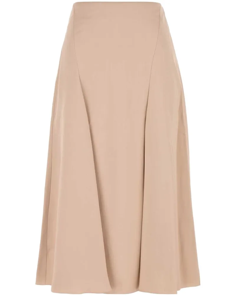 Fendi Rock aus Seide - Nude Nude