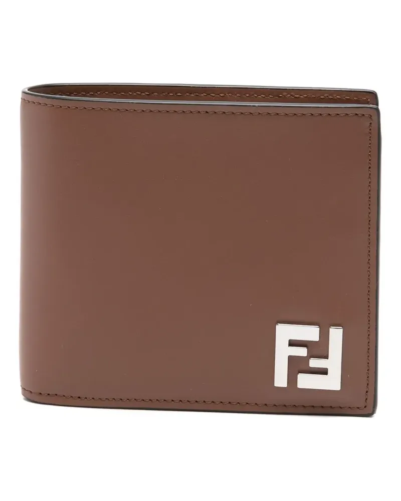 Fendi Portemonnaie mit Klappe - Braun Braun