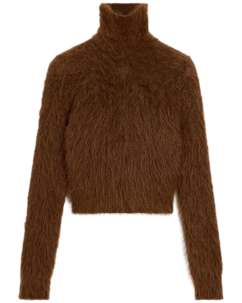 AMI Paris Klassischer Pullover - Braun Braun