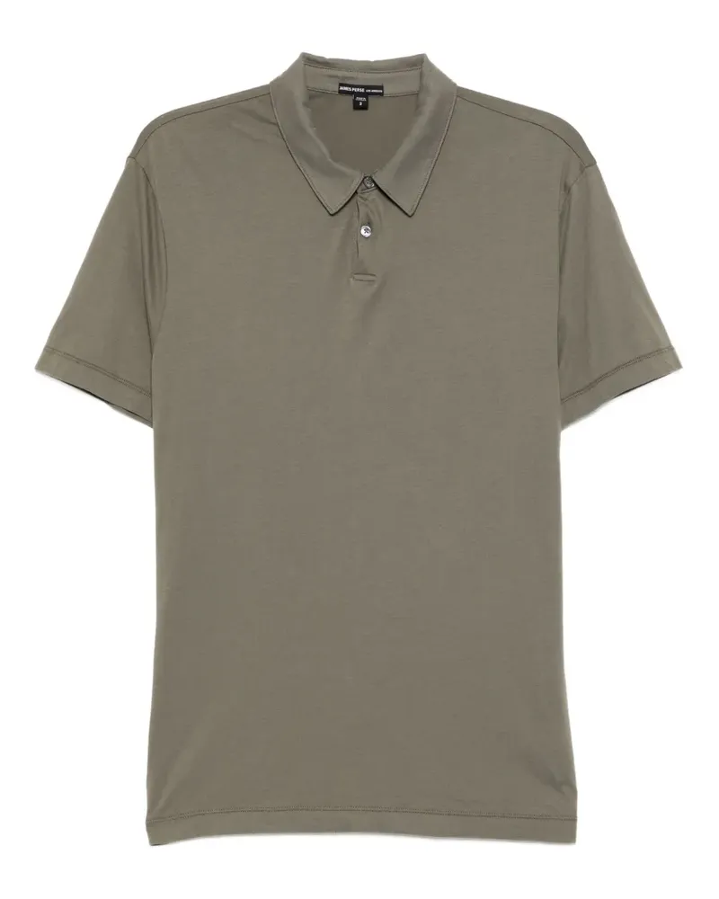 James Perse Klassisches Poloshirt - Grün Grün