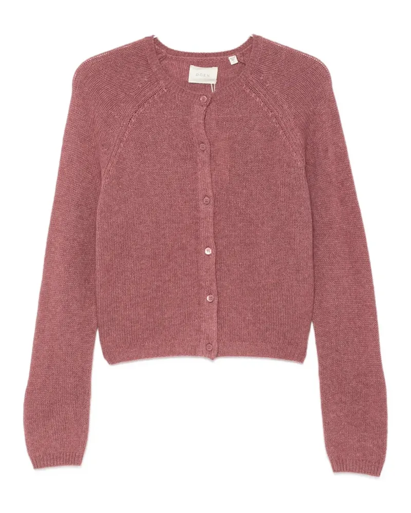 DÔEN Peroline cashmere cardigan - Rosa Rosa