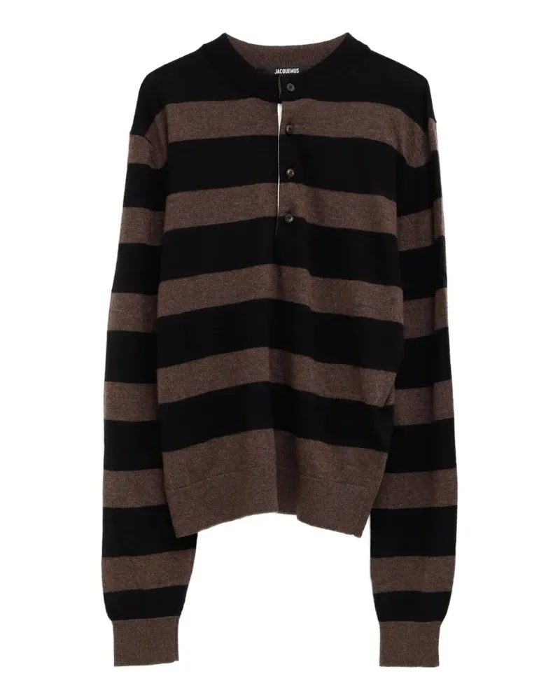 Jacquemus The Ettore Strickpullover - Schwarz Schwarz