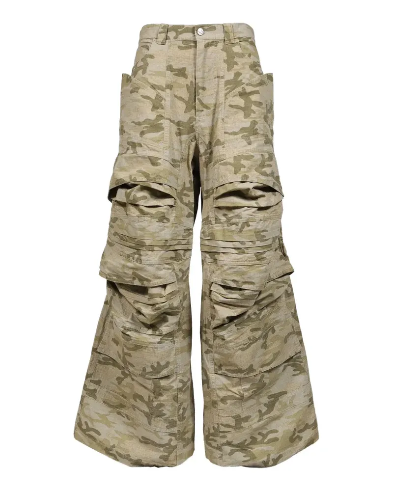 Natasha Zinko Cosmo Cargohose mit Camouflage-Print - Nude Nude