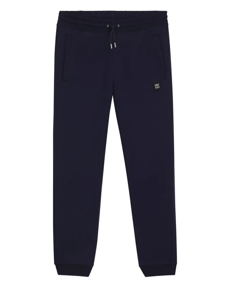 HUGO BOSS Jogginghose mit Logo-Schild - Blau Blau