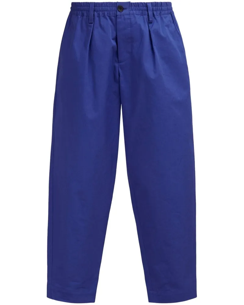 Marni Tapered-Hose aus Bio-Baumwolle - Blau Blau